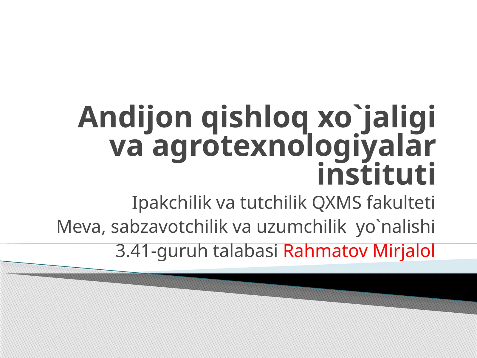Rezavor mevali ekinlar