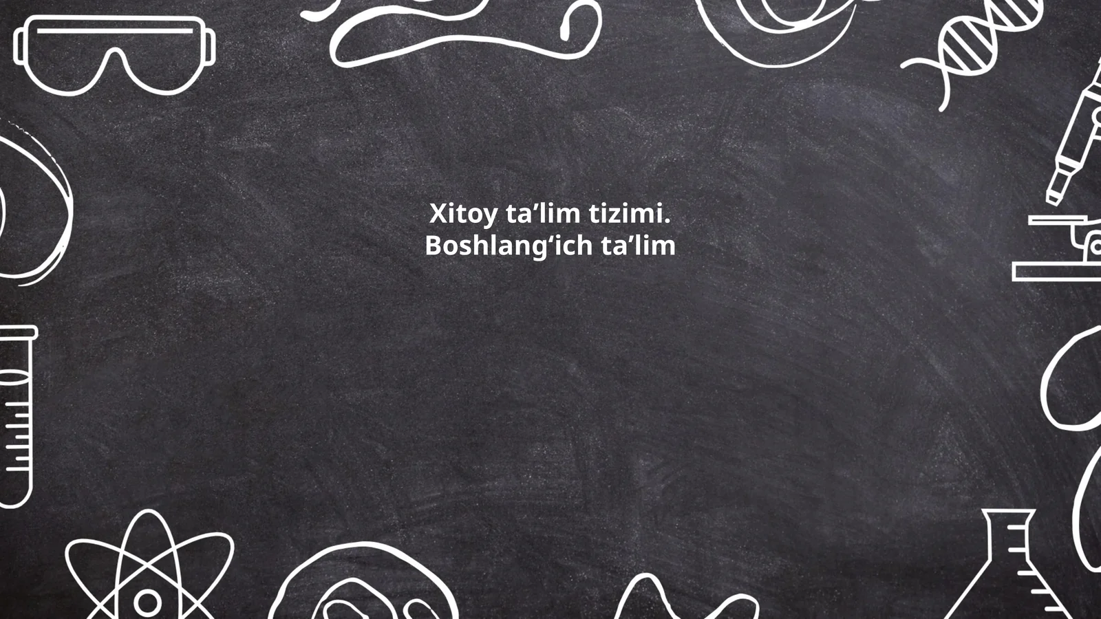 Xitoy ta'lim tizimi