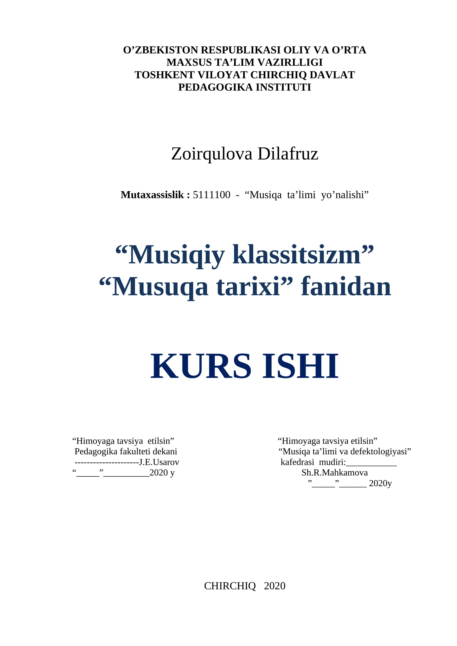 Musiqiy klassitsizm