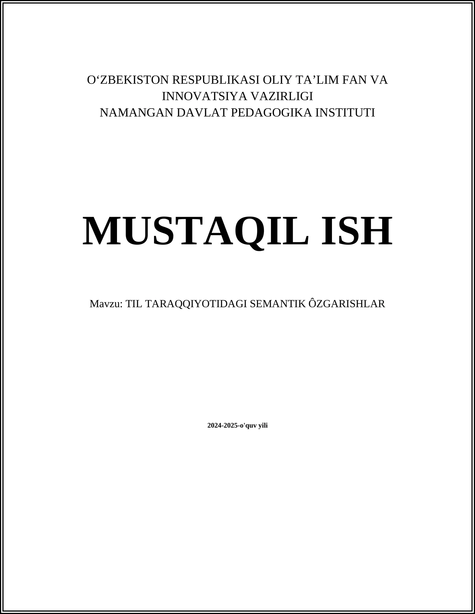 Semantik tahlil usullari