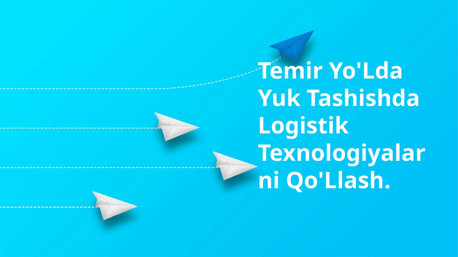 Temir Yo'Lda Yuk Tashishda Logistik Texnologiyalarni Qo'Llash