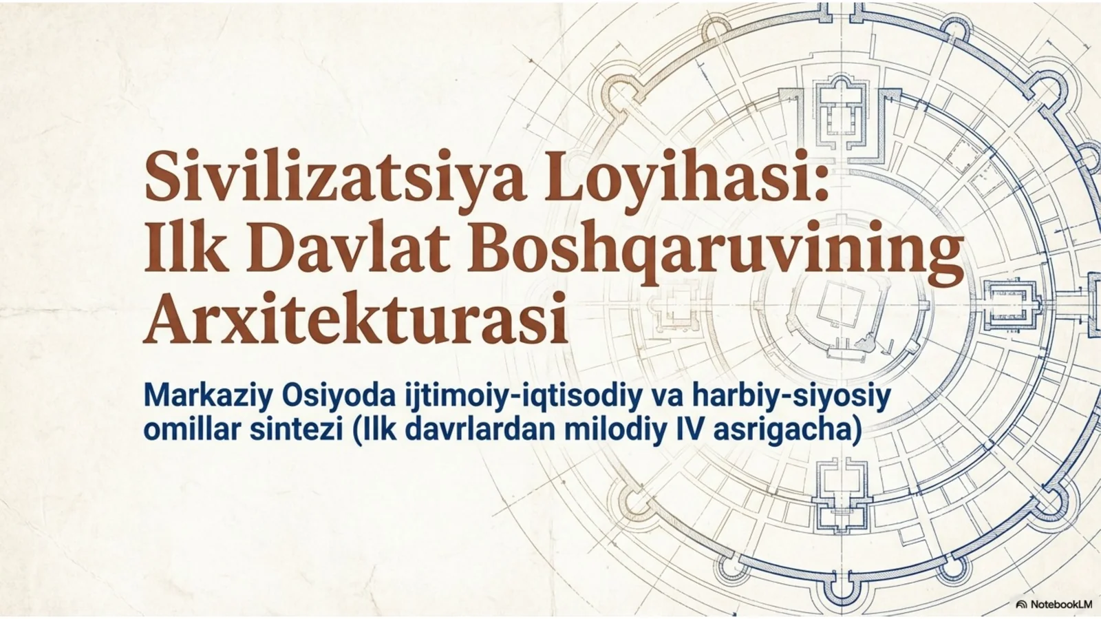 Markaziy Osiyoda ijtimoiy iqtisodiy boshqaruv tizimi ilk davlatlartar