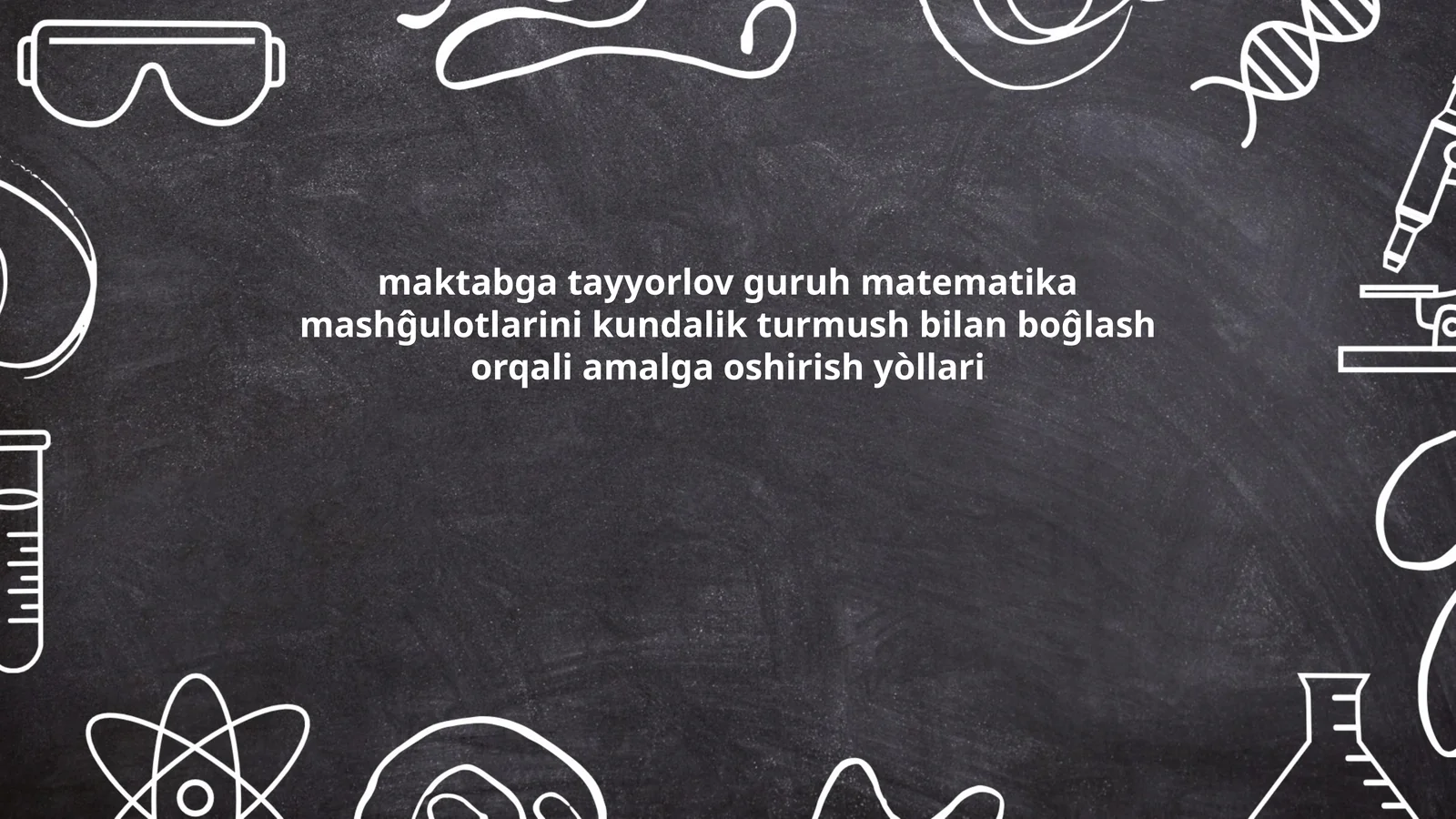 maktabga tayyorlov guruh matematika mashĝulotlarini kundalik turmush bilan boĝlash orqali amalga oshirish yòllari