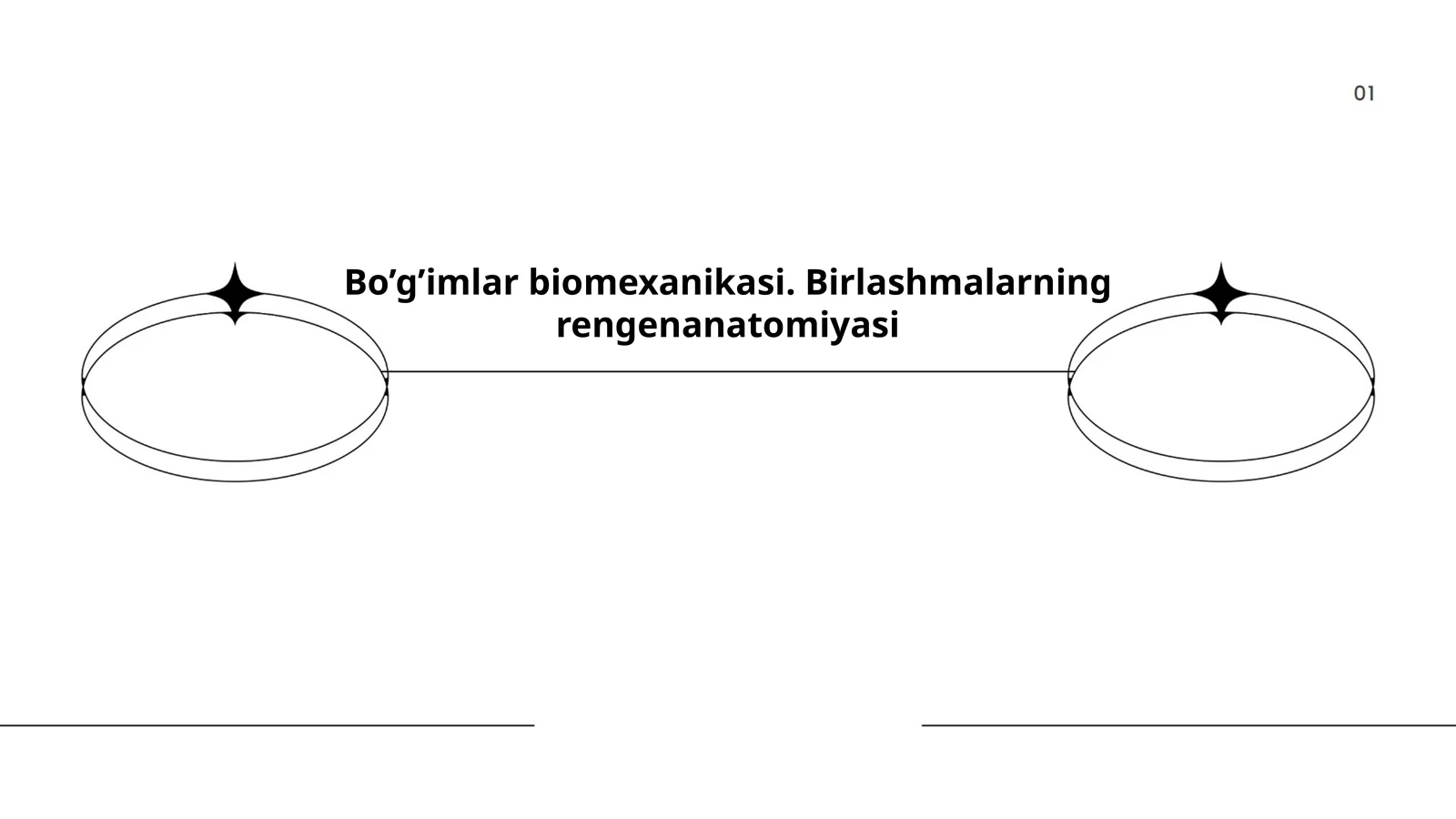 Bo’g’imlar biomexanikasi. Birlashmalarning rengenanatomiyasi