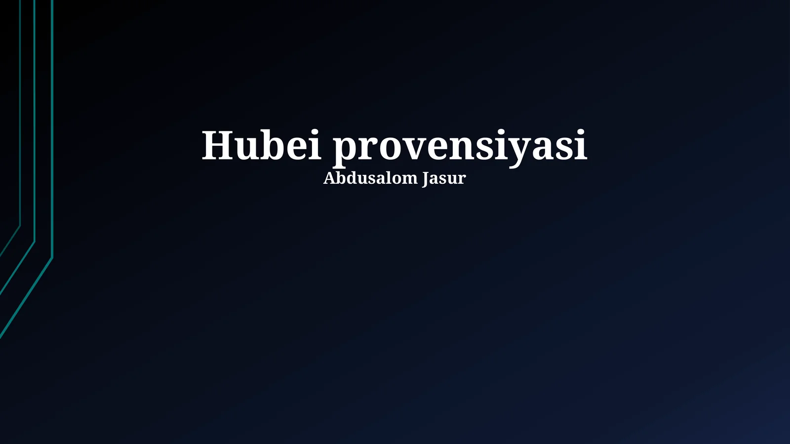 Hubei provensiyasi