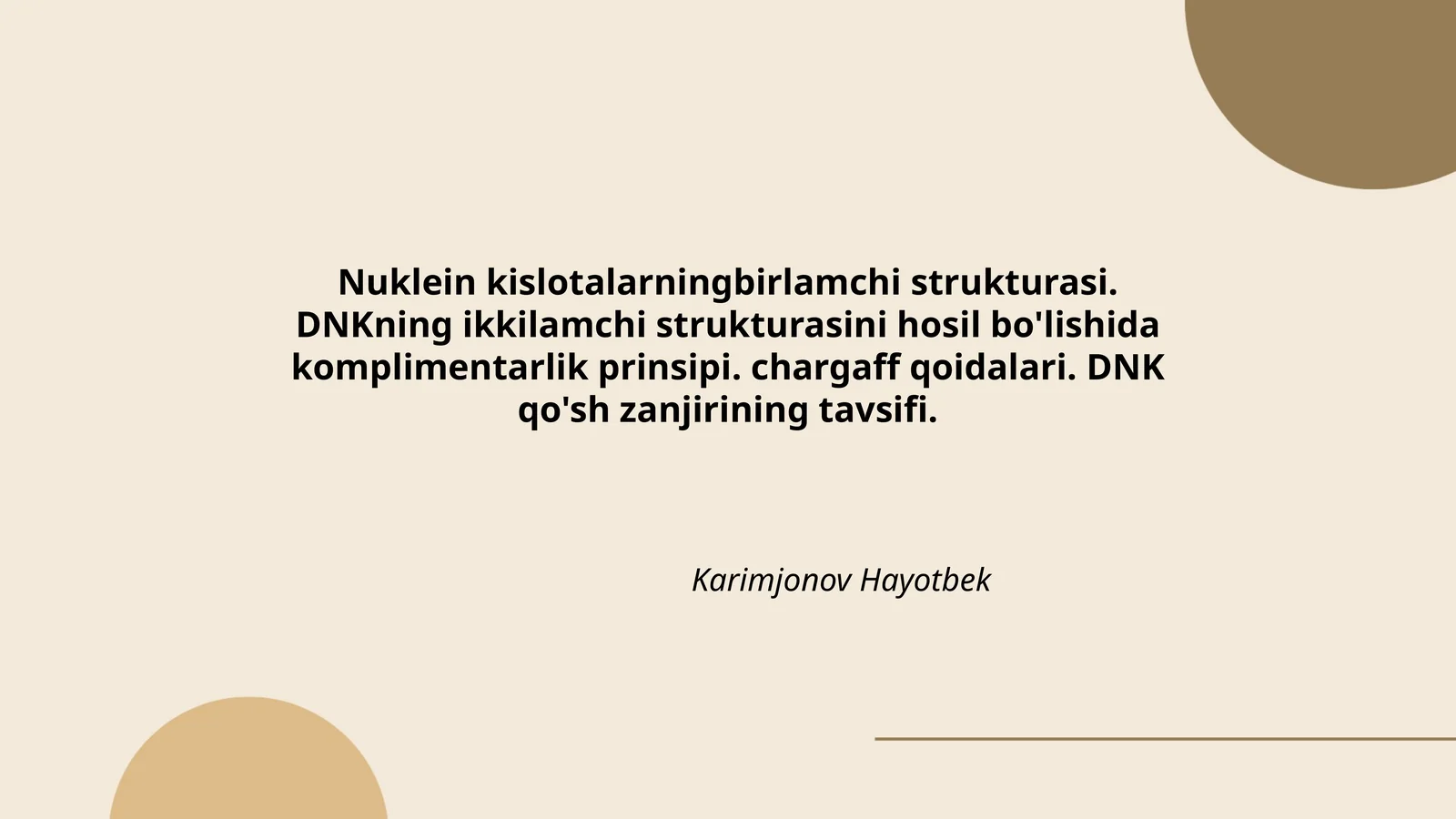 DNKning Strukturasi