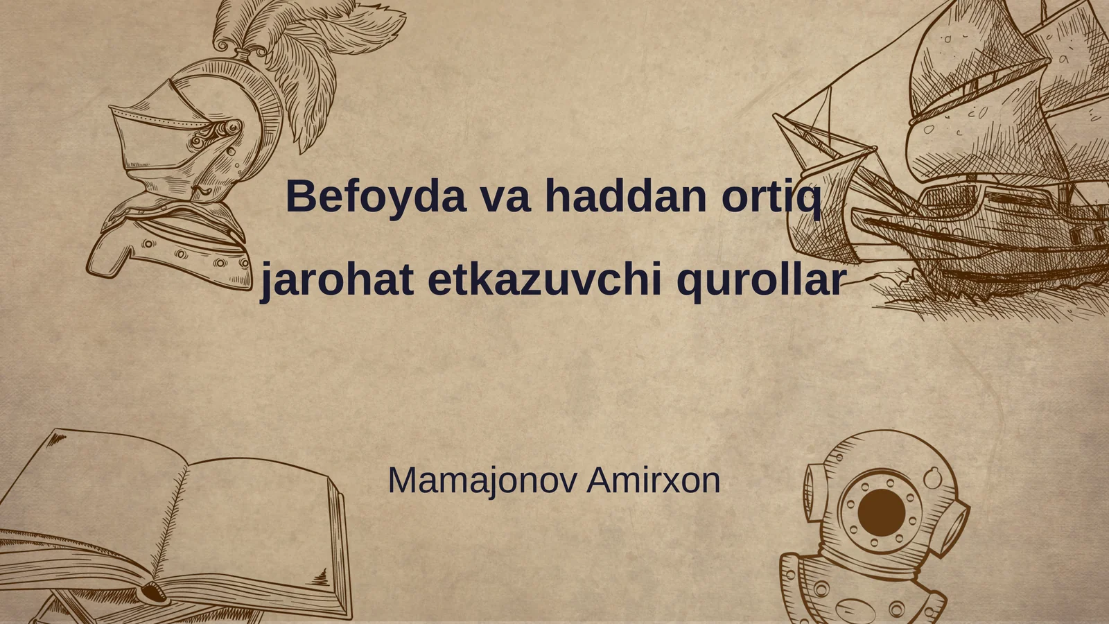 Befoyda va haddan ortiq jarohat etkazuvchi qurollar