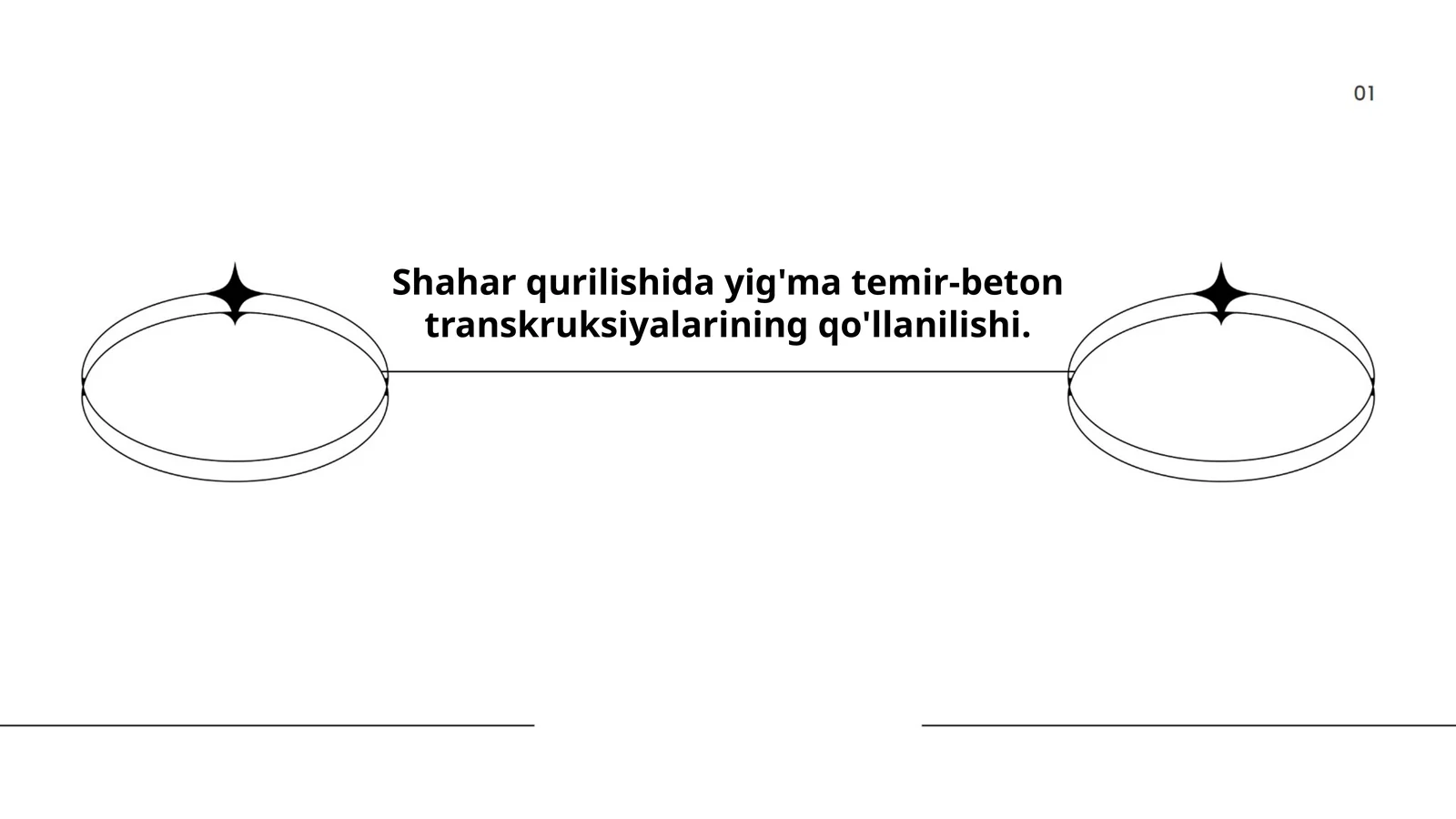 Yig'ma temir-beton transkruksiyalarining qo'llanilishi
