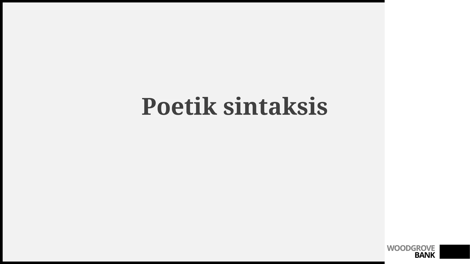 Poetiksintaksis