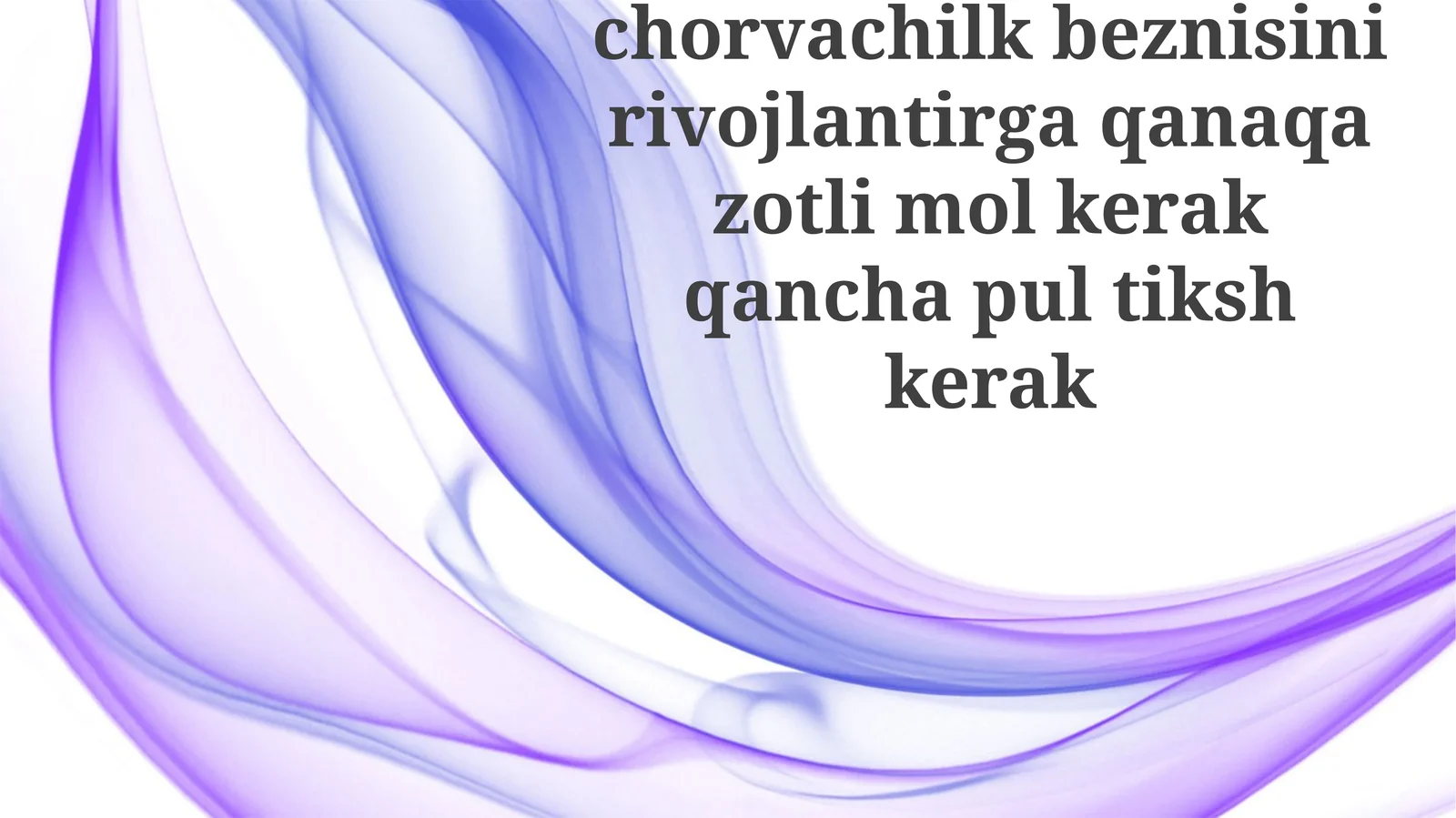 Zarur Moliyaviy Sarmoyalar