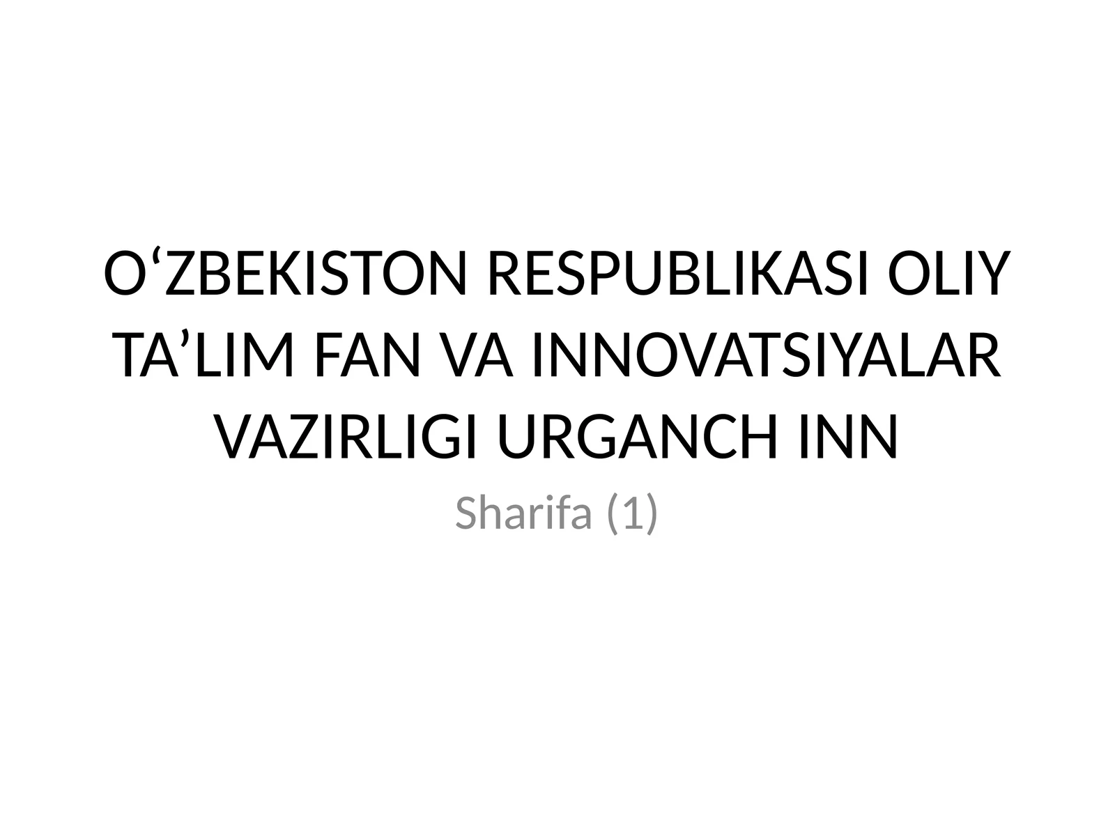 BOSHLANG‘ICH SINFLARDA IMLOVIY SEZGIRLIKNI O‘STIRISH
