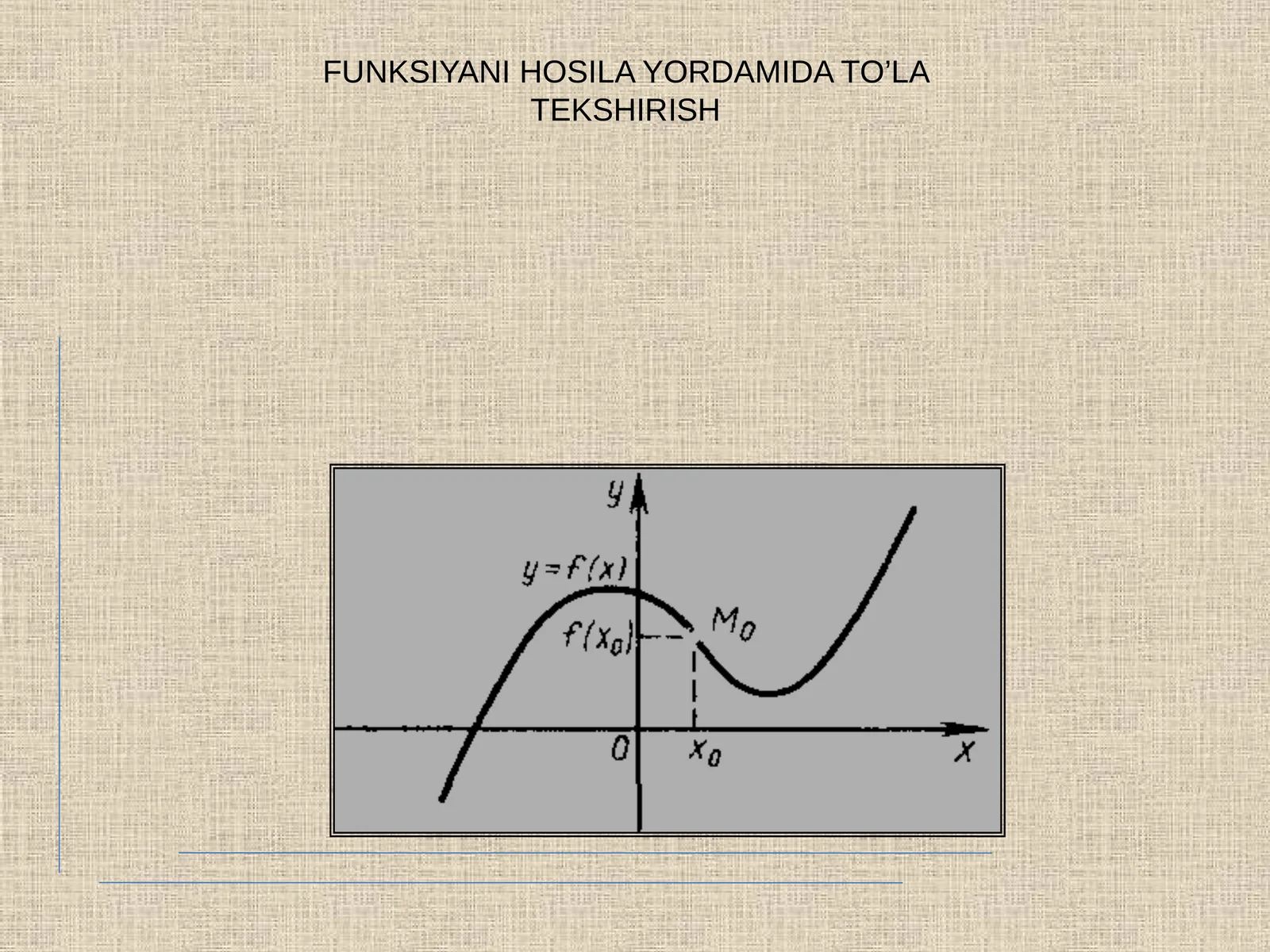 Farazqilaylik f(x) funksiyasi