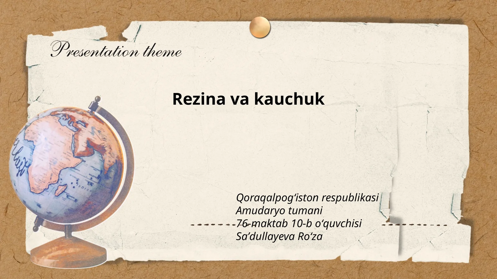 Rezina va kauchuk