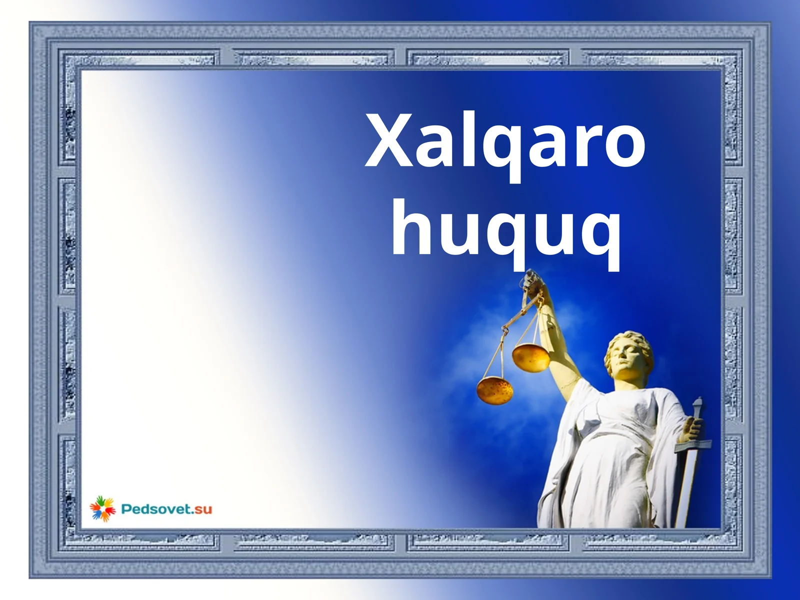 Xalqaro huquq