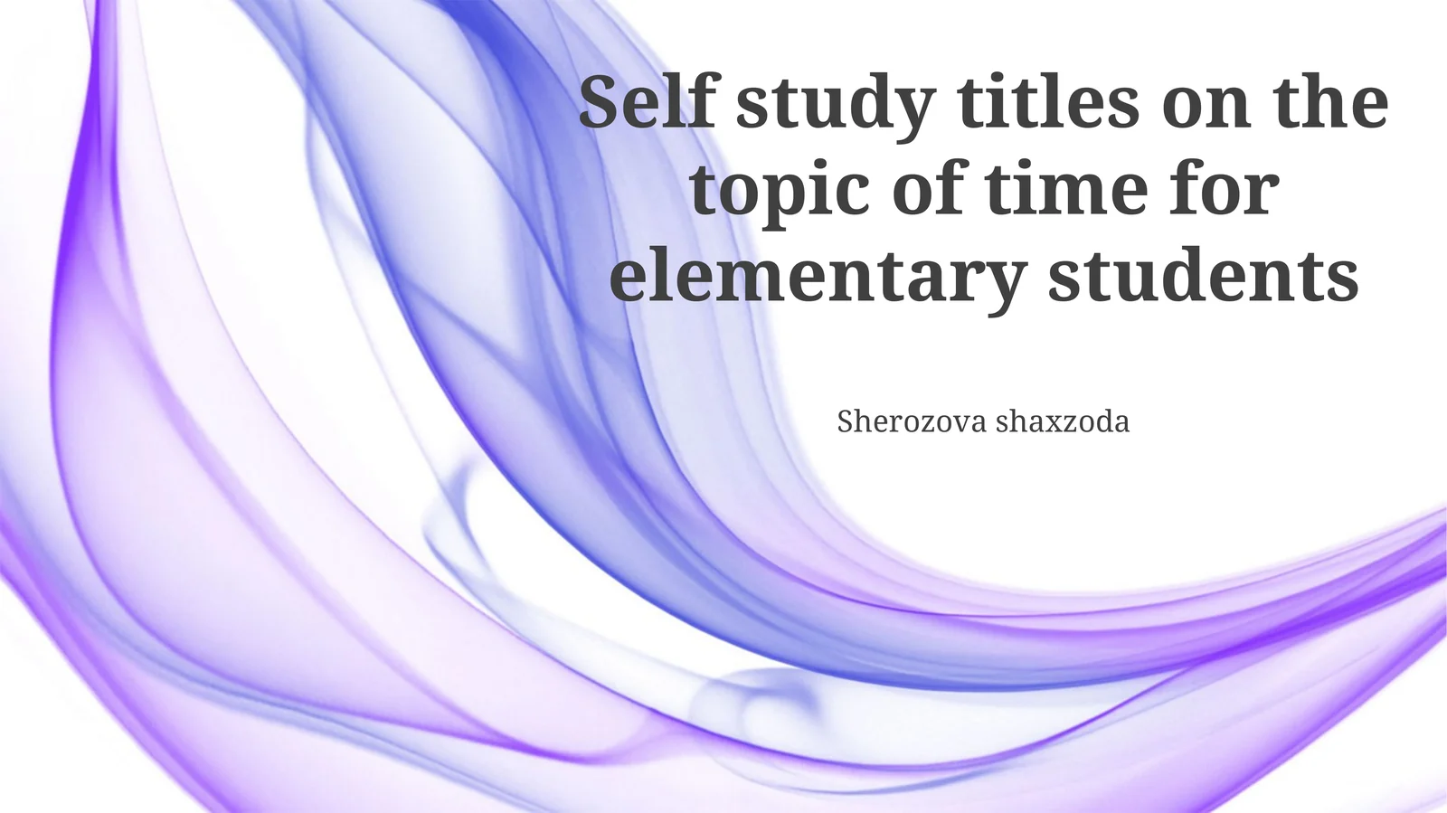 Understanding Time: A Journey for Elementary Students