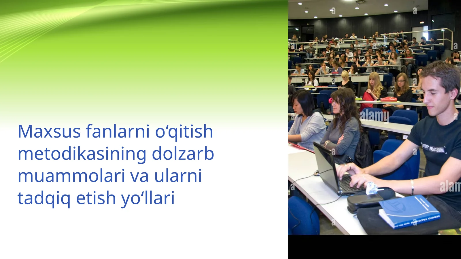 Maxsus fanlarni o‘qitish metodikasining dolzarb muammolari va ularni tadqiq etish yo‘llari