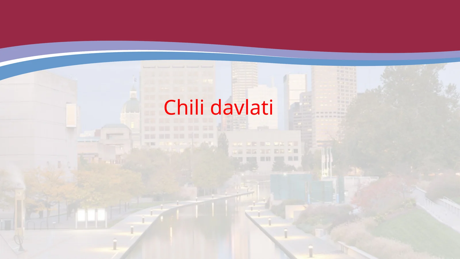 Chili davlati