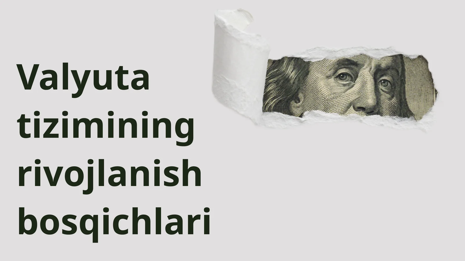 Valyutatiziminingrivojlanishbosqichlari