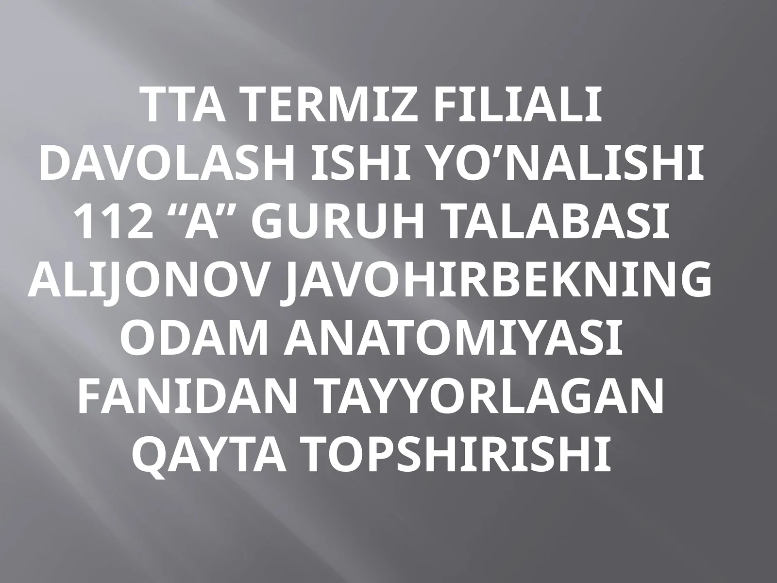 Tanosila’zolarining foli-ontogenezi. Tuzilishi. Vazifaviyanatomiyasi