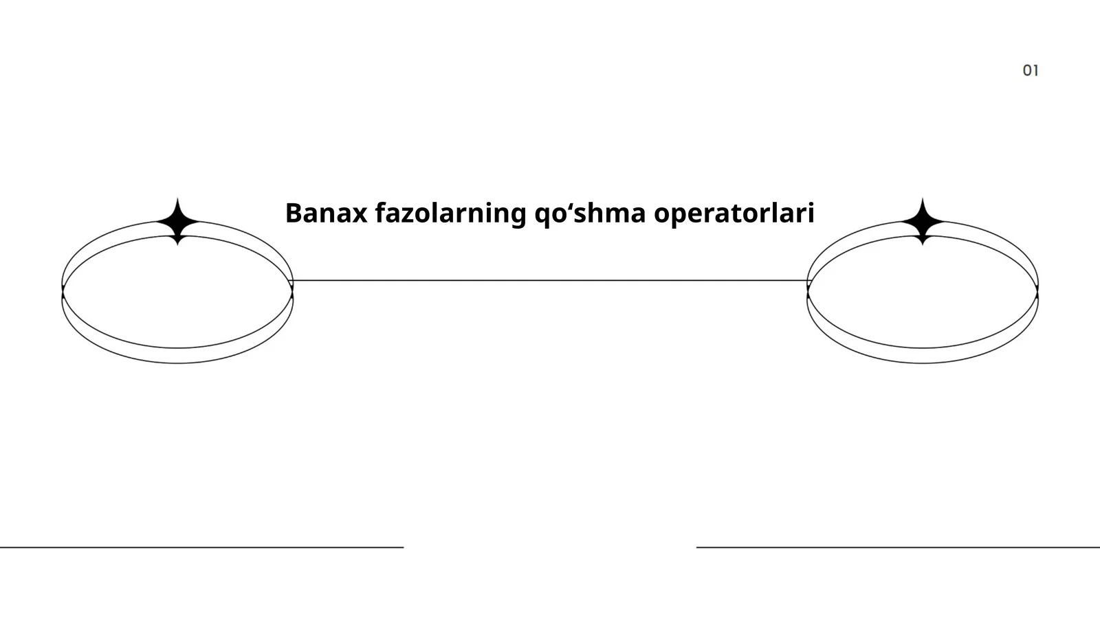 Banax fazolarning qoʻshma operatorlari