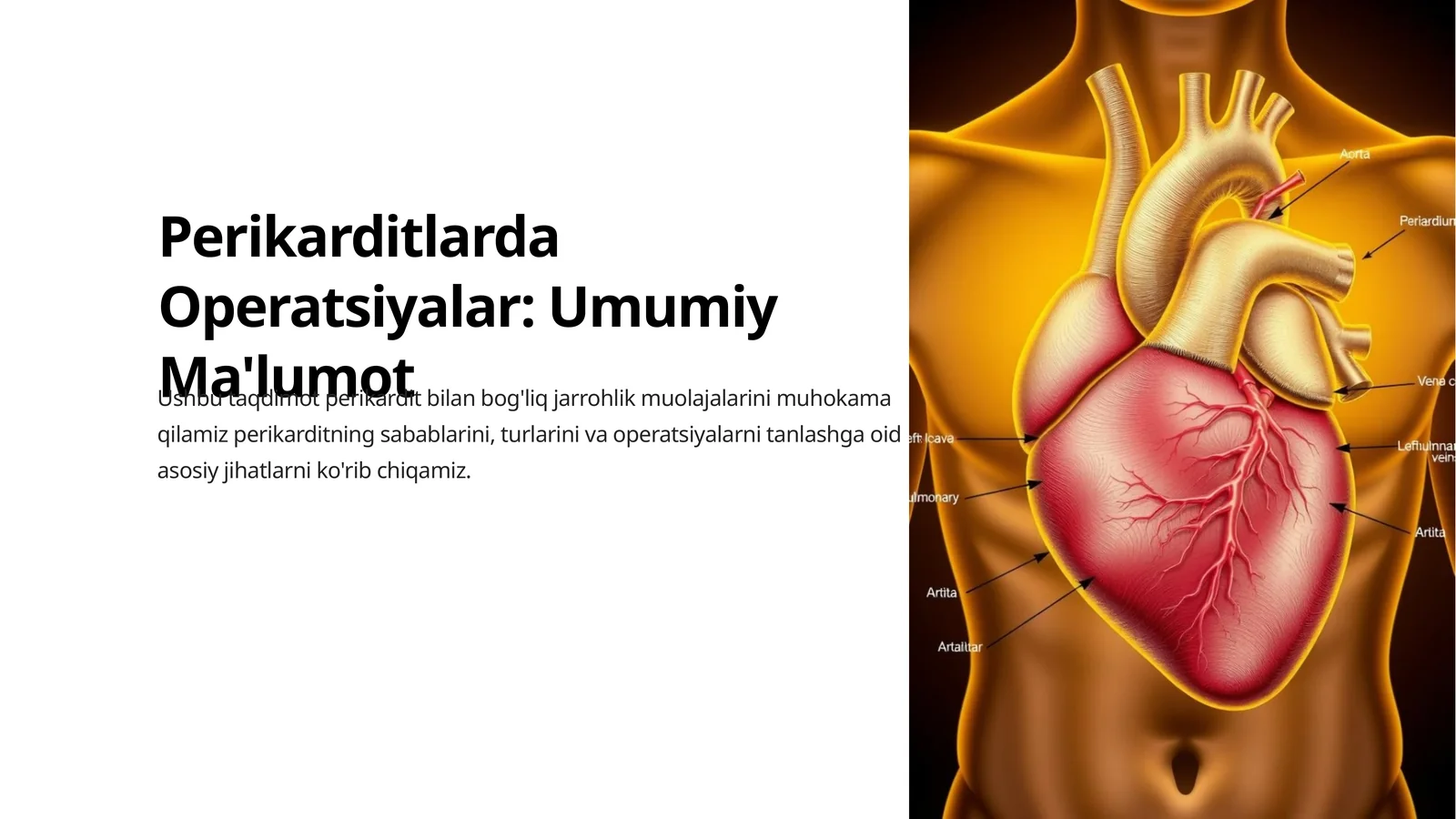 Perikarditlarda Operatsiyalar: Umumiy Ma'lumot