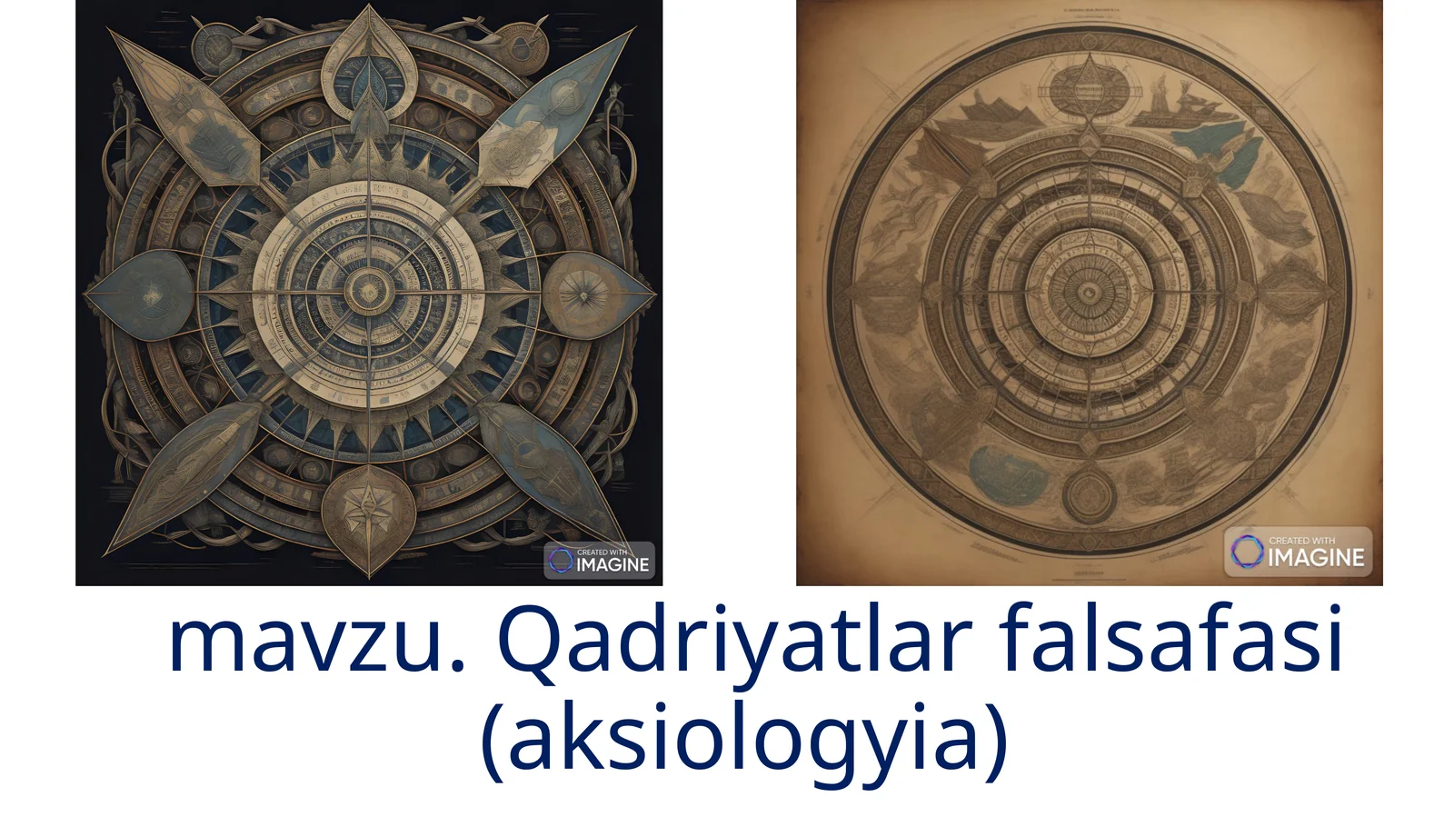 Qadriyatlar falsafasi (aksiologyia)