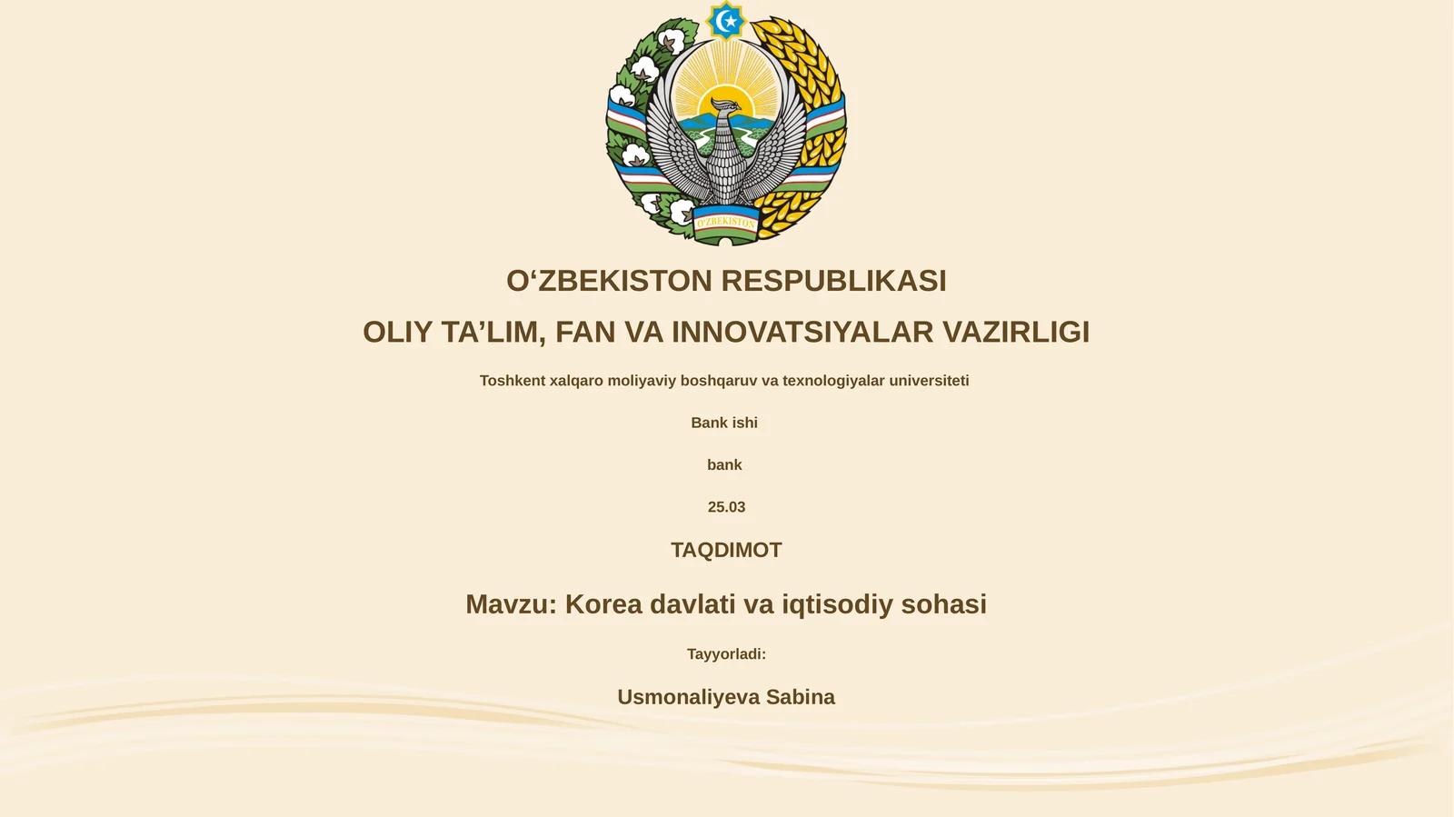 Korea davlati va iqtisodiy sohasi
