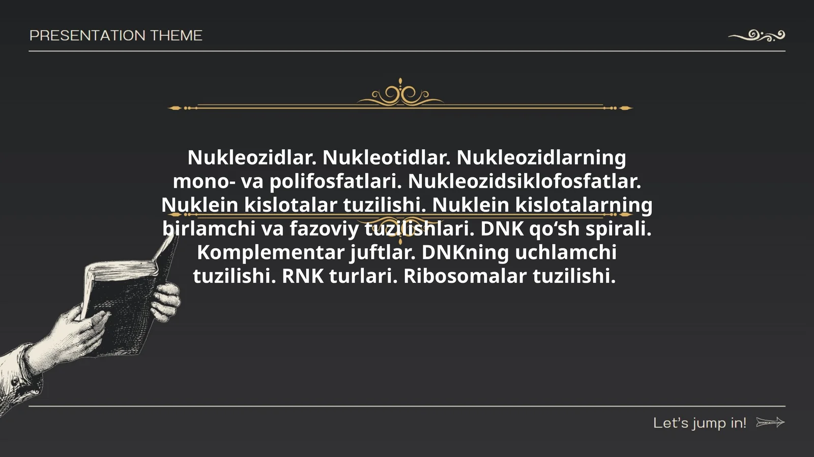 Nukleotidlar va Nukleozidlar