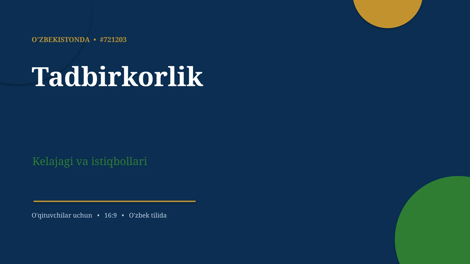 Kelajagi va istiqbollari