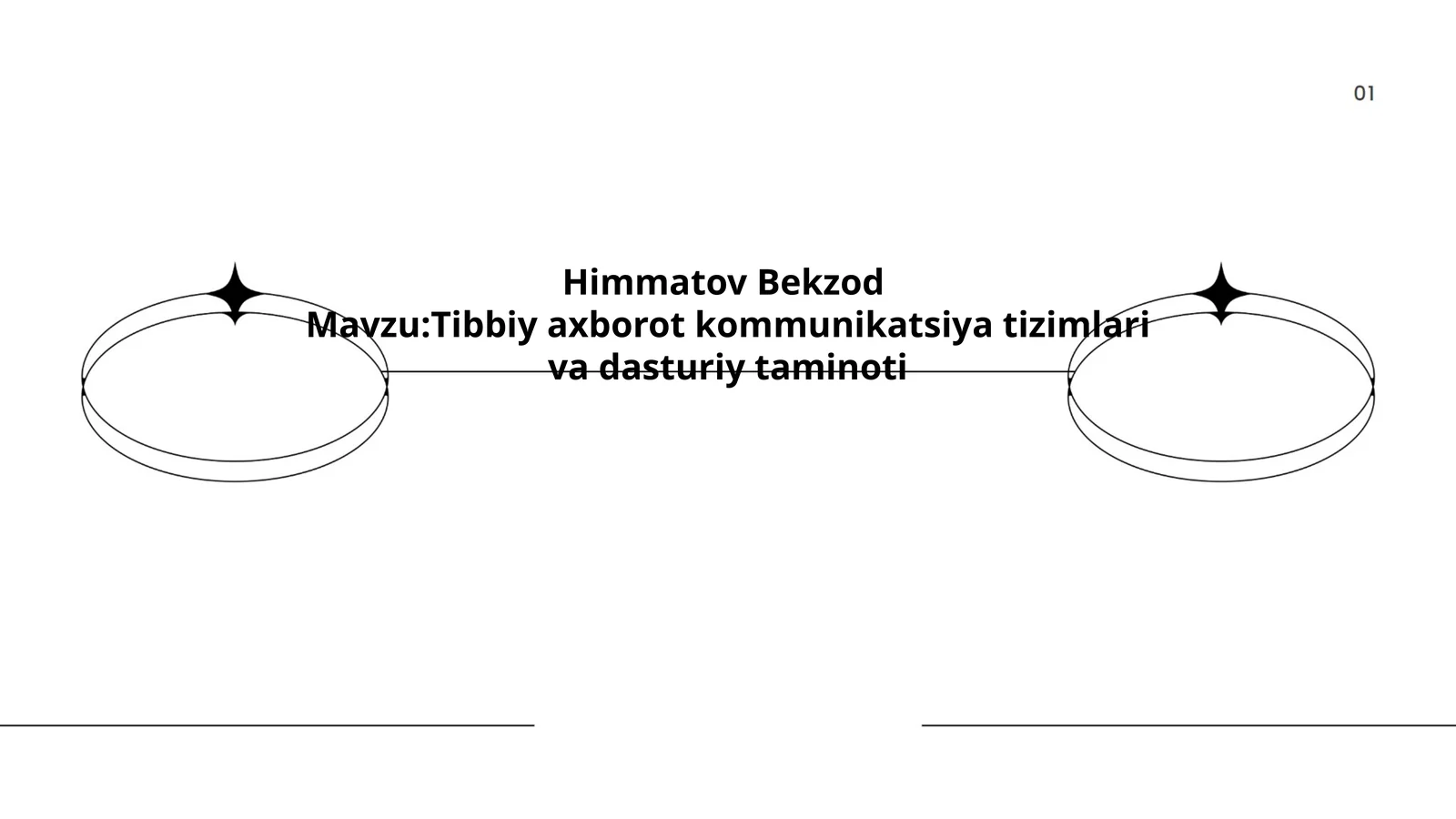 Tibbiy axborot kommunikatsiya tizimlari va dasturiy taminoti