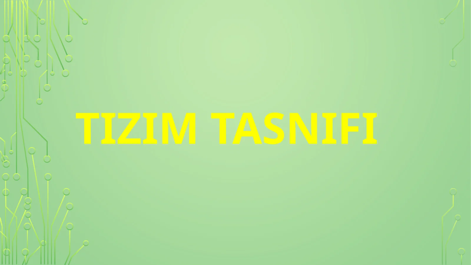 Tizimtasnifi