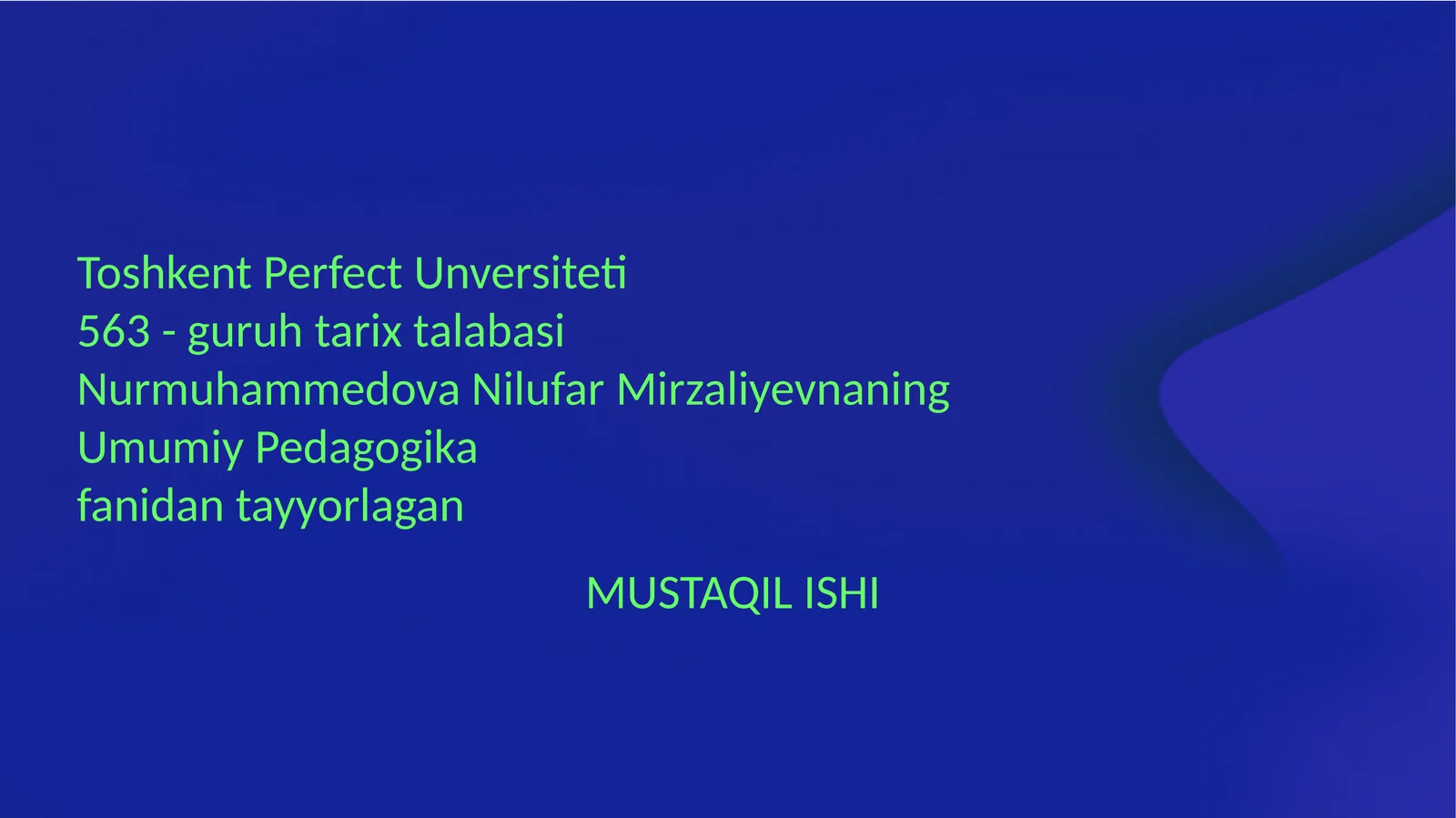 Alisher Navoiy merosini o'rganish