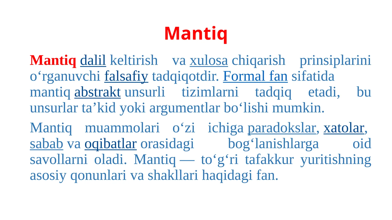 Mantiq