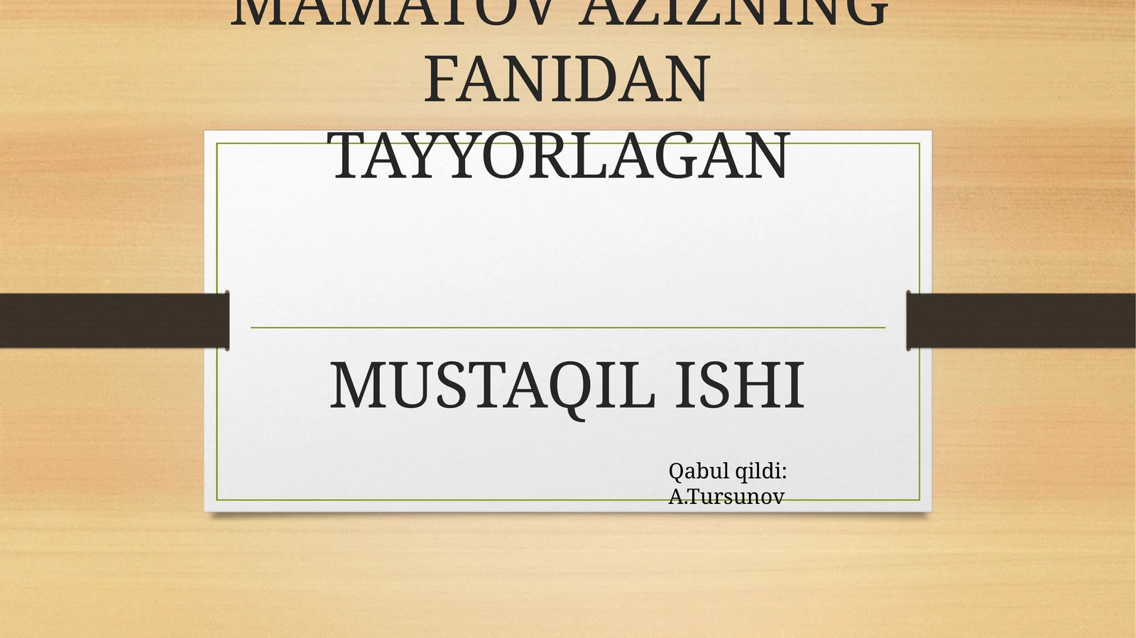 Harakatlar strategiyasi asosiy yo'nalishlari