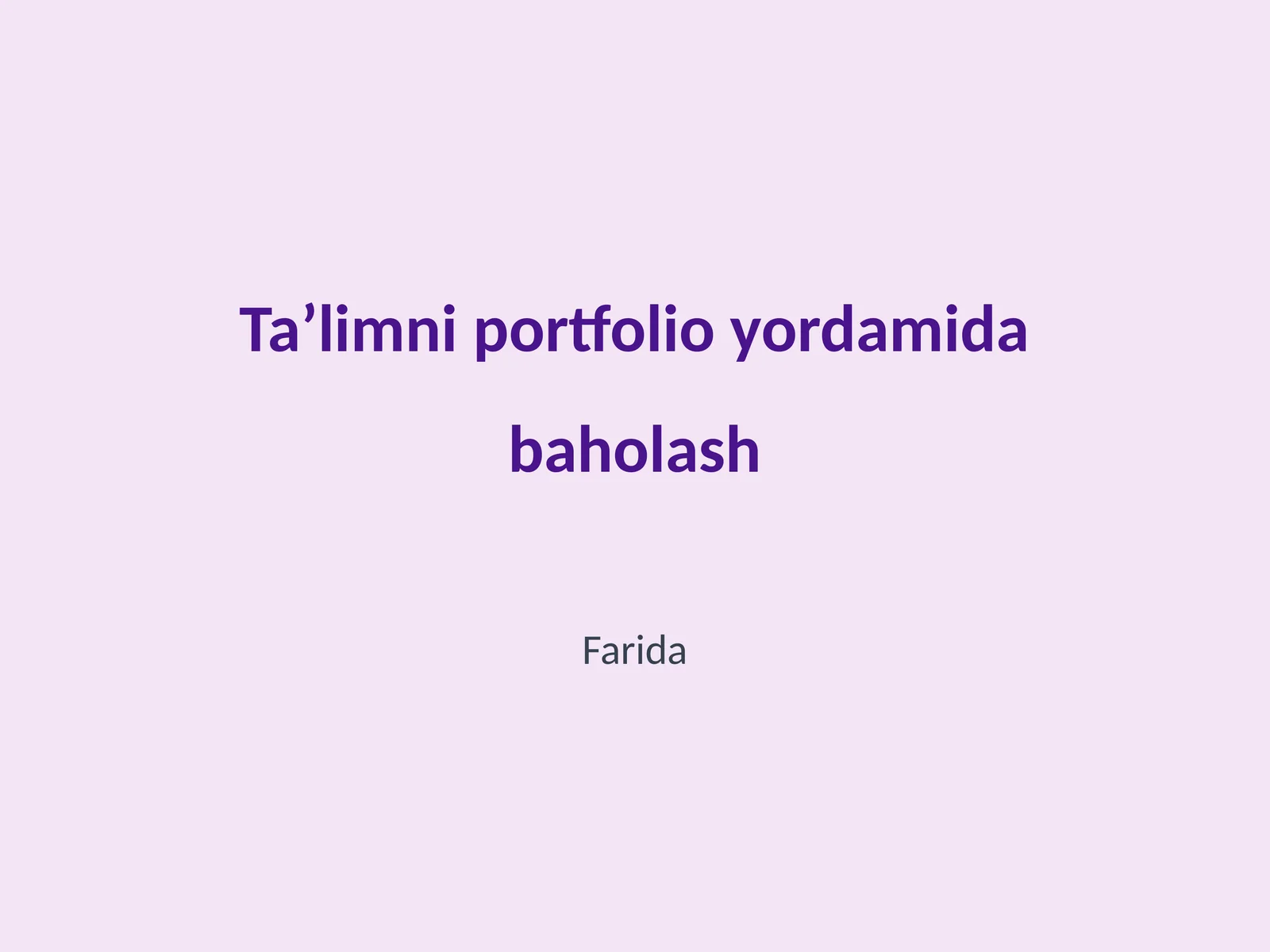 Ilm yoʻli variativ dasturi