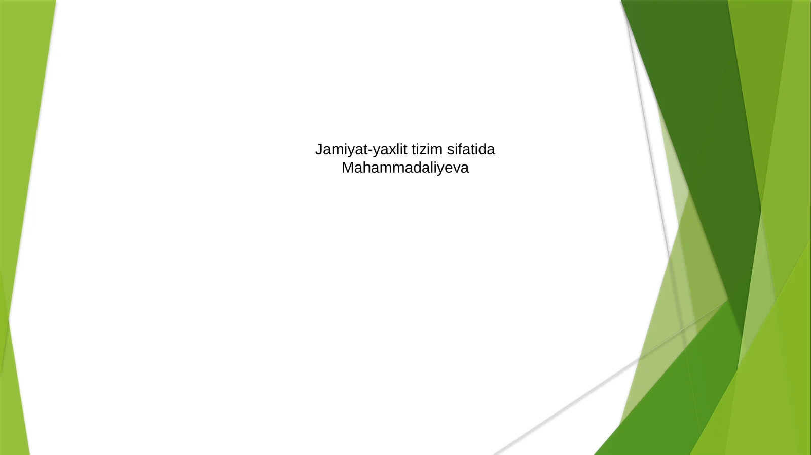 Yopiq Jamiyatning Oqibatlari