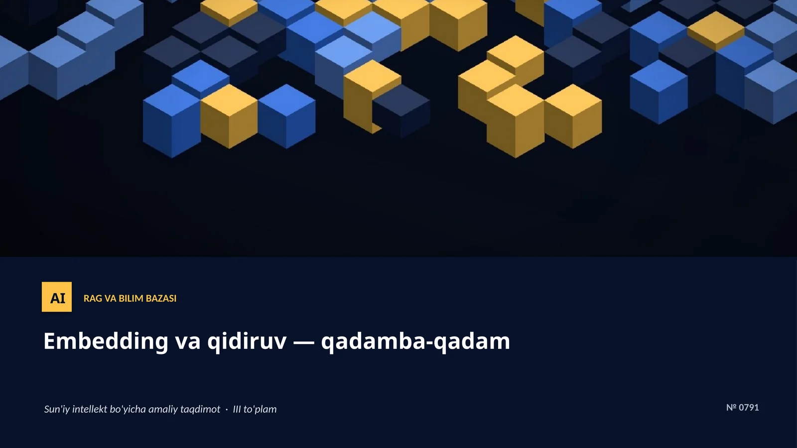 RAG VA BILIM BAZASI
