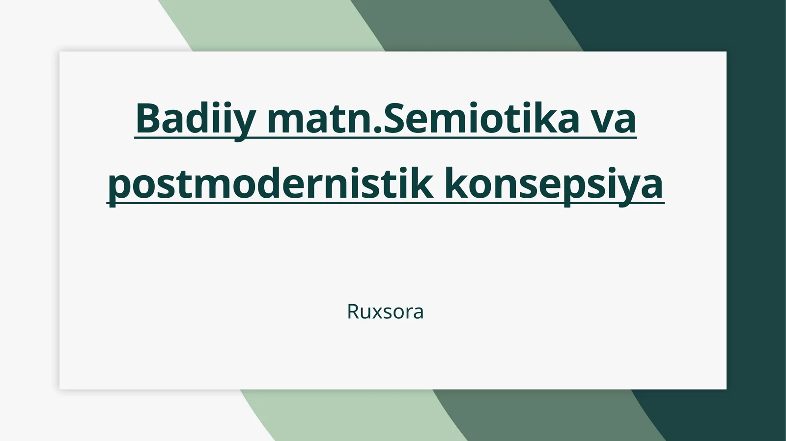 taqdimot