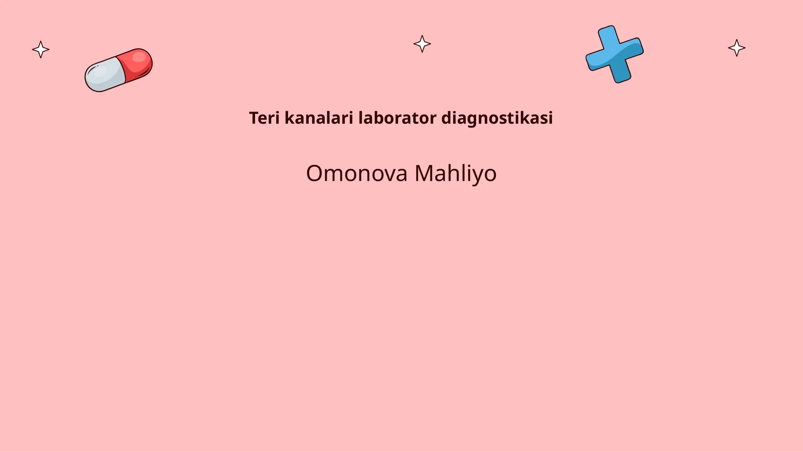 Teri kanalari laborator diagnostikasi