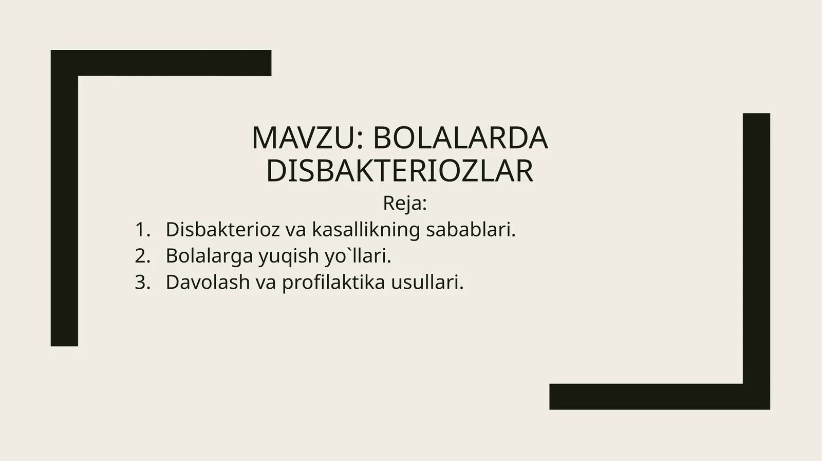 bolalardadisbakteriozlar