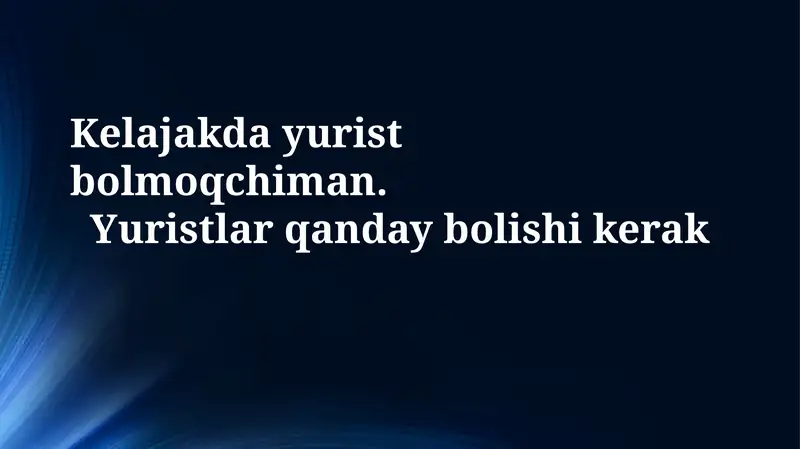 Huquqshunoslik va yuristlik