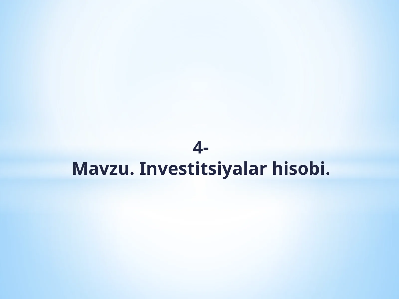 Meyoriy hujjatlar