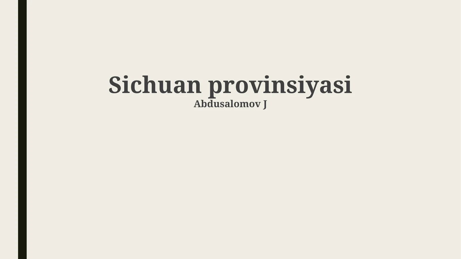 Sichuan provinsiyasi