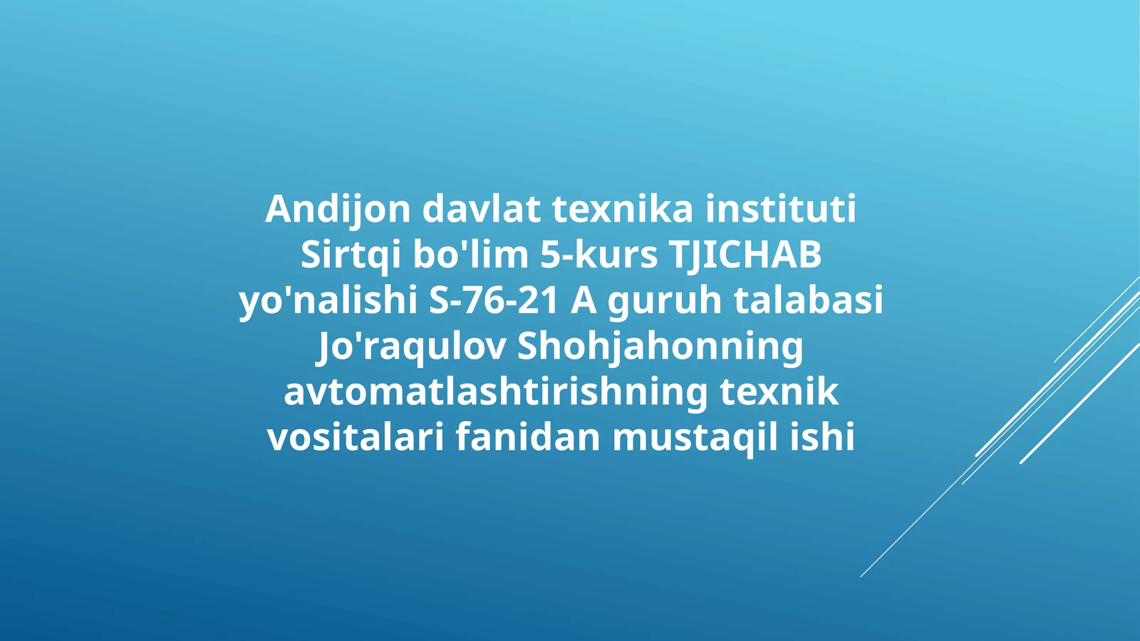 PUSKATELLAR VA KONTAKTORLAR