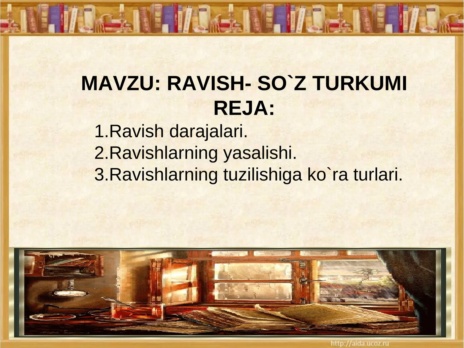 RAVISH- SO`Z TURKUMI