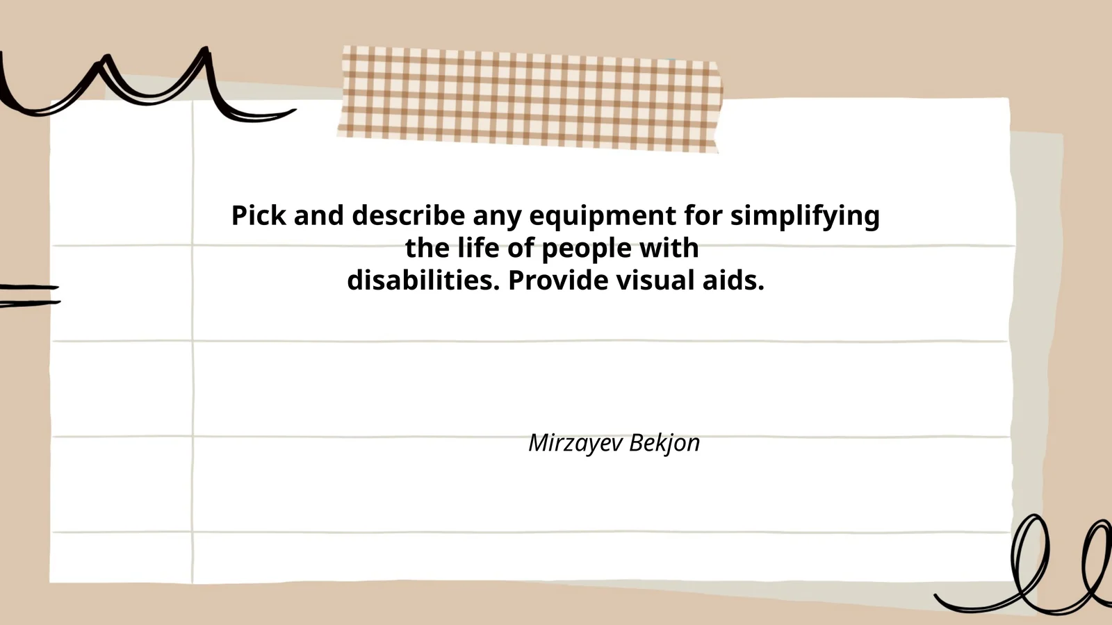 Adaptive Wheelchairs