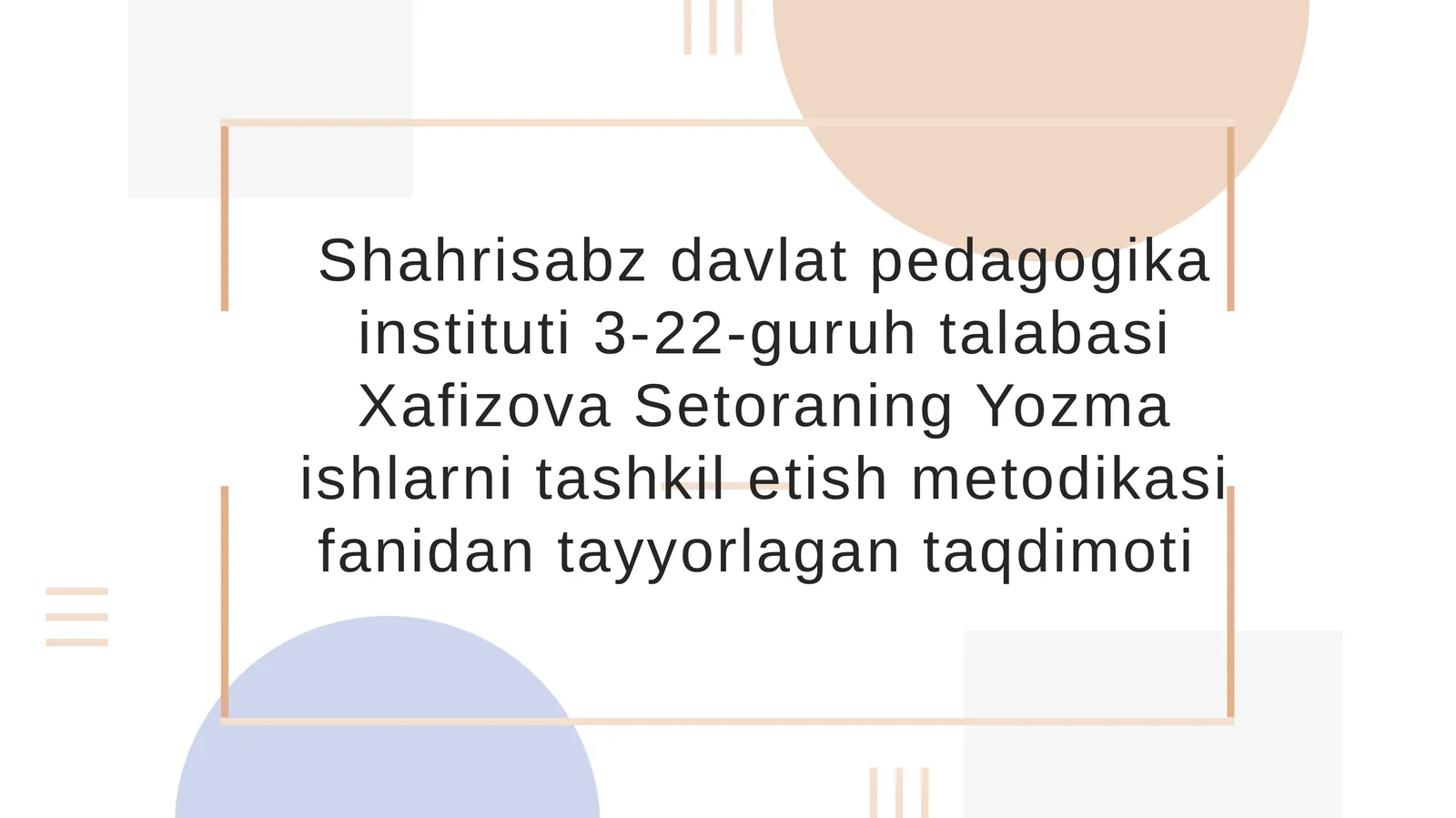 Dialektal xatolar va ularni bartaraf etish yoʻllari
