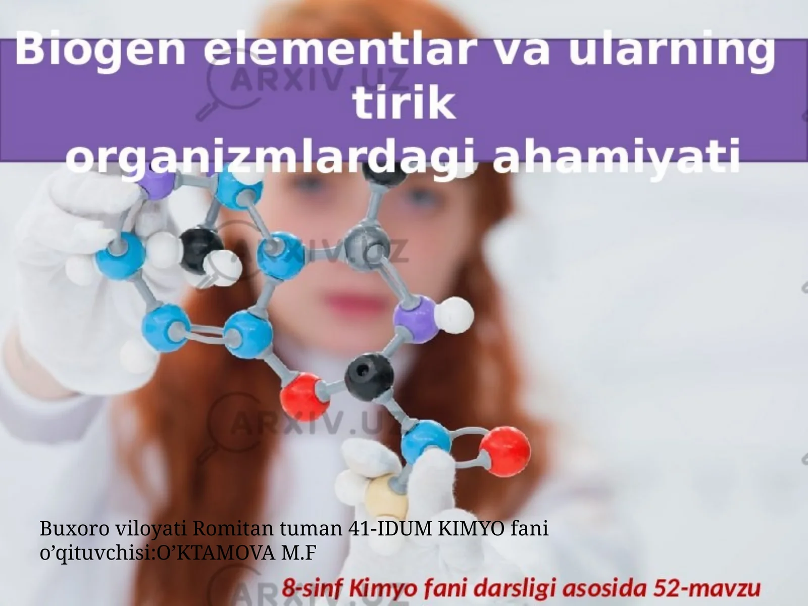Biogen elementlar