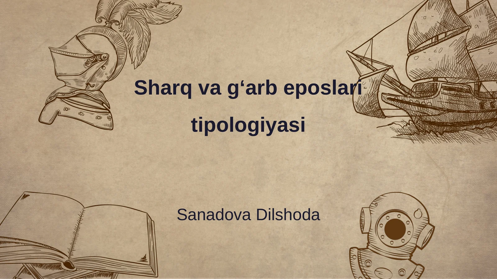 Epos tushunchasi va tarixi