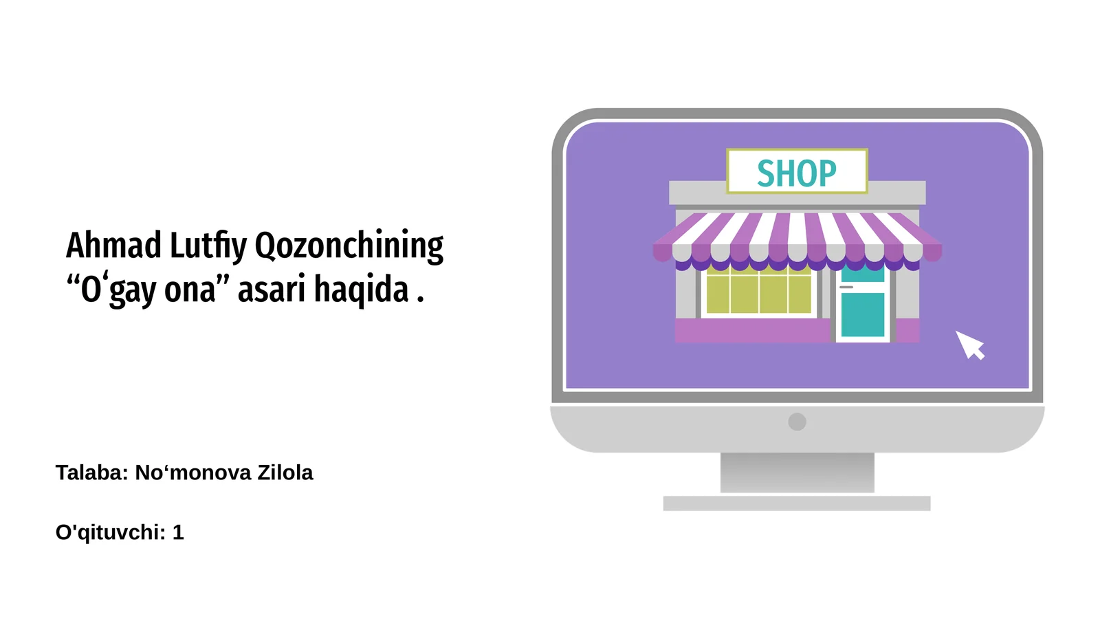 Ahmad Lutfiy Qozonchining “Oʻgay ona” asari